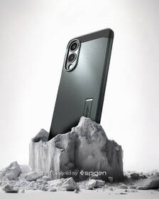 Kryt na mobil Spigen Tough Armor MagSafe na Samsung Galaxy S25 Edge zelený

 obrázek produktu 10 z 14
