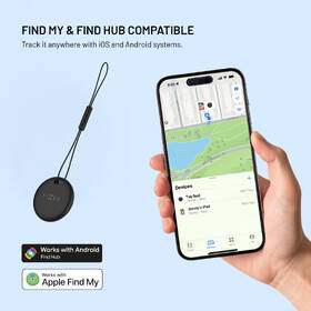 Lokátor FIXED Tag Dual s podporou Find My a Find Hub černý

 obrázek produktu 4 z 8