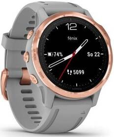 Chytré hodinky Garmin fenix6S PRO Sapphire (MAP/Music) - rosegold/šedé 

 obrázek produktu 2 z 4