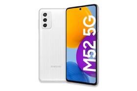 Mobilní telefon Samsung Galaxy M52 5G 6GB/128GB bílá barva
