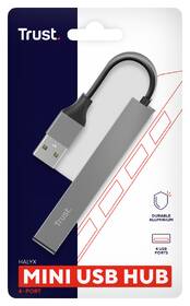 USB Hub Trust Halyx Aluminium 4-Port hliník

 obrázek produktu 9 z 10