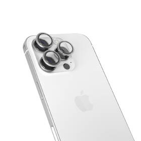 Ochranné sklo čočky fotoaparátu Epico Aluminium Lens Protector na Apple iPhone 16 Pro/16 Pro Max bílé

 obrázek produktu 1 z 2