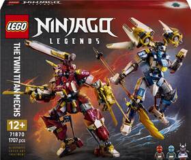 Stavebnice LEGO® NINJAGO® 71870 Dvojice titánských robotů 

 obrázek produktu 5 z 8