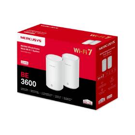 Router Mercusys Halo E27BE BE3600 Mesh Wi-Fi 7 (2-pack) bílý

 obrázek produktu 5 z 5