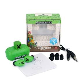 Sluchátka OTL Technologies Minecraft 3D TWS zelená

 obrázek produktu 8 z 9