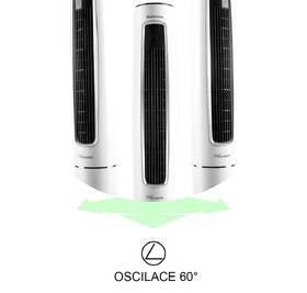 Ochlazovač vzduchu Rohnson R-879 Levante– Icy Wind bílá barva
