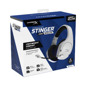 Headset HyperX Cloud Stinger Core Wireless pro PS4/PS5 bílý

 obrázek produktu 8 z 8
