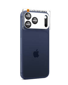 Ochranné sklo čočky fotoaparátu Spigen tR EZ Fit Optik Pro XL na Apple iPhone 17 Pro Max černé

 obrázek produktu 4 z 15