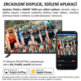 Televize Mascom MC22TFW11 

 obrázek produktu 10 z 11