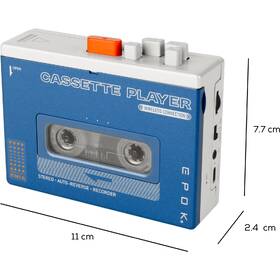 Walkman Bigben BTTAPEBL bílý/modrý

 obrázek produktu 1 z 9