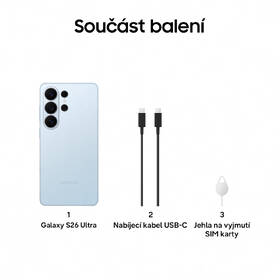 Mobilní telefon Samsung Galaxy S26 Ultra 5G 16 GB / 1TB modrý

 obrázek produktu 8 z 21