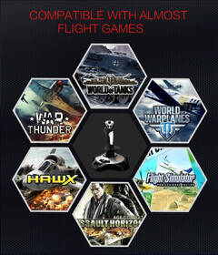 Joystick PXN 2113 PRO Flightstick černý

 obrázek produktu 7 z 14