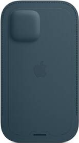 Pouzdro na mobil Apple Leather Sleeve s Magsafe pro iPhone 12 mini  - baltsky modrá 

 obrázek produktu 1 z 2