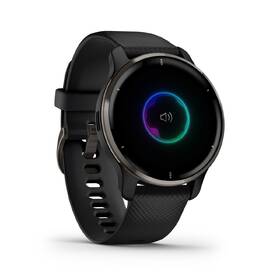 Chytré hodinky Garmin Venu 2 Plus - Slate/Black Silicone Band 

 obrázek produktu 3 z 6