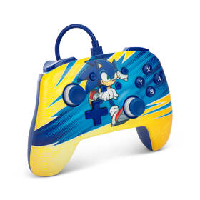 Gamepad PowerA Enhanced Wired - Nintendo Switch - Sonic Boost 

 obrázek produktu 1 z 11