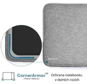 Pouzdro na notebook tomtoc Sleeve - 14" MacBook Pro šedé

 obrázek produktu 6 z 8