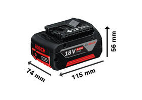 Sada aku nářadí Bosch Professional 18V GSR+GWS+GBH+3x4 (s baterií) 

 obrázek produktu 4 z 19