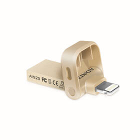 USB Flash ADATA AI920 i-Memory 64GB Lightning/USB 3.1 zlatá barva
