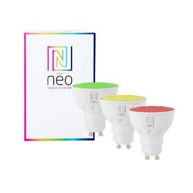 Chytrá žárovka IMMAX NEO SMART LED GU10 6W RGB+CCT barevná a bílá, stmívatelná, WiFi, 3ks 

 obrázek produktu 2 z 10