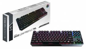 Klávesnice MSI Vigor GK50 TKL, CZ/SK černá/stříbrná

 obrázek produktu 4 z 4