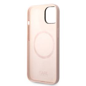 Kryt na mobil Karl Lagerfeld MagSafe Liquid Silicone Karl Head na Apple iPhone 14 Plus růžový

 obrázek produktu 3 z 4