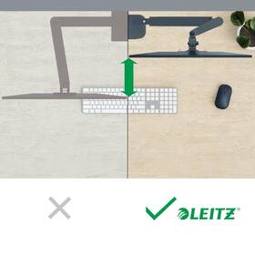 Držák Leitz Ergo na 1 monitor a laptop, 17" až 32", nosnost 9 kg šedý

 obrázek produktu 6 z 8