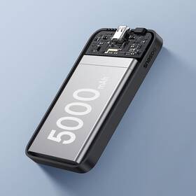 Powerbanka Baseus Mini s bezdrátovým nabíjením 5000 mAh 20W USB-C černá

 obrázek produktu 7 z 10