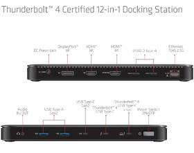 Dokovací stanice Club3D Thunderbolt 4, 12v1 černá

 obrázek produktu 3 z 6