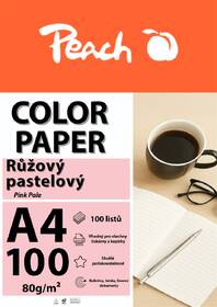 Papíry do tiskárny Peach Color A4 - 100 listů (pastelové) růžové

 obrázek produktu 2 z 2