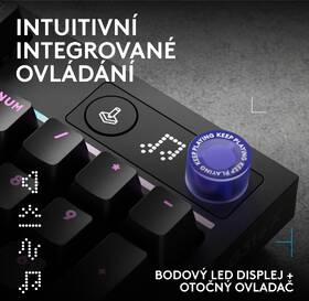 Klávesnice Logitech G316 X 98, US INT'L layout černá

 obrázek produktu 12 z 18