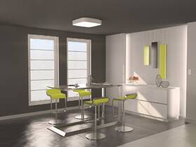 Stropní svítidlo IMMAX NEO RECUADRO SMART 60cm 56W Zigbee 3.0 bílá barva
