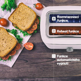 Topinkovač Lauben Toaster T17WS 

 obrázek produktu 2 z 4