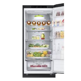 Chladnička s mrazničkou LG GBV7280CEV černá barva
