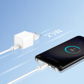 Nabíječka do sítě WG 1xUSB-C, GaN, PD 25W bílá

 obrázek produktu 2 z 2