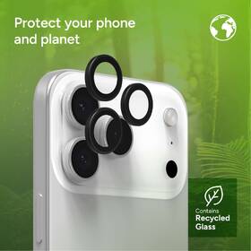 Ochranné sklo čočky fotoaparátu ZAGG InvisibleShield Premium GL (CameraRings) na Apple iPhone 17 Pro/17 Pro Max/16 Pro/16 Pro Max/15 Pro/15 Pro Max černé

 obrázek produktu 10 z 11