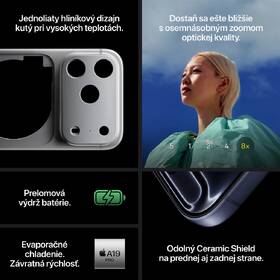 Mobilní telefon Apple 256GB kosmicky oranžový 

 obrázek produktu 12 z 16