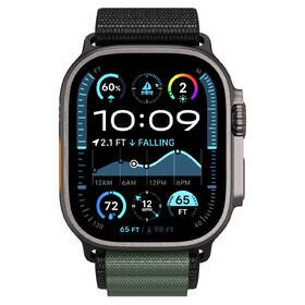 Řemínek Spigen Fabric na Apple Watch 49/46/45/44mm černý/zelený

 obrázek produktu 2 z 15