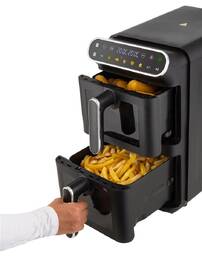 Fritéza horkovzdušná Ariete ART 4640 Air Fryer VerticalDuo, 11 l černá

 obrázek produktu 11 z 14