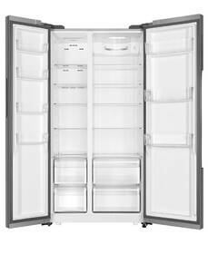 Americká lednice Haier HRF-522DG7 stříbrná barva
