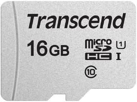Paměťová karta Transcend 300S microSDHC 16GB UHS-I U1 (95R/10W) + adapter 

 obrázek produktu 1 z 2