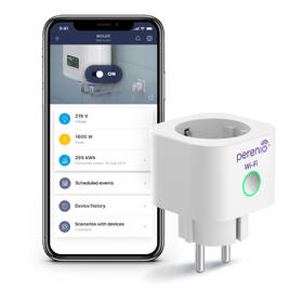 Chytrá zásuvka Perenio Power Link WiFi bílá

 obrázek produktu 1 z 4