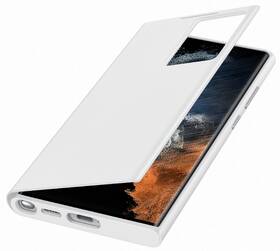 Pouzdro na mobil flipové Samsung Clear View na Galaxy S22 Ultra bílé

 obrázek produktu 3 z 4