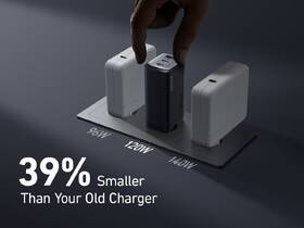 Nabíječka do sítě Anker 737 GaN III 1x USB, 2x USB-C, 120W Charger černá

 obrázek produktu 6 z 8
