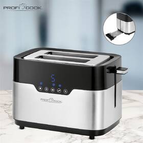 Topinkovač Profi Cook TA 1170 černý/nerez

 obrázek produktu 6 z 9