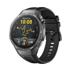 Chytré hodinky Huawei Watch GT 5 Pro 46 mm NFC - Black + Black Fluoroelastomer Strap 

 obrázek produktu 1 z 6