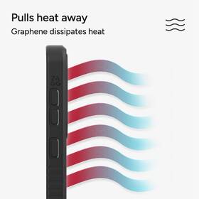 Kryt na mobil ZAGG Denali Kickstand na Samsung Galaxy S25+ černá barva
