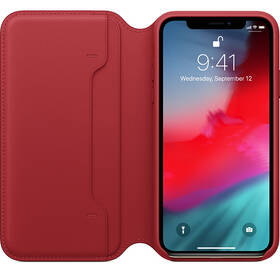 Pouzdro na mobil flipové Apple Leather Folio na iPhone Xs - (PRODUCT)RED červené

 obrázek produktu 1 z 2