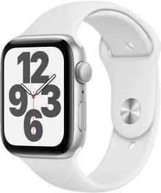 Chytré hodinky Apple GPS 40mm pouzdro ze stříbrného hliníku - bílý sportovní náramek 

 obrázek produktu 1 z 3