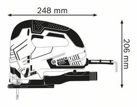 Přímočará pila Bosch Professional GST 90 BE 

 obrázek produktu 4 z 6