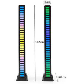 LED světlo Nedis RGB, herní, 2ks černé

 obrázek produktu 9 z 12
